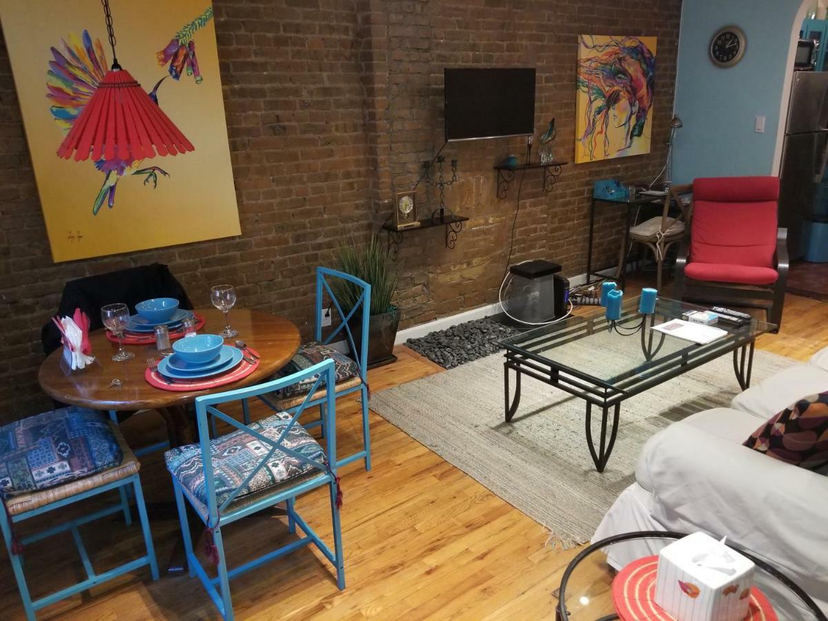 Fully Furnished Entire Floor Apartment In Historic Harlem New York Exteriör bild